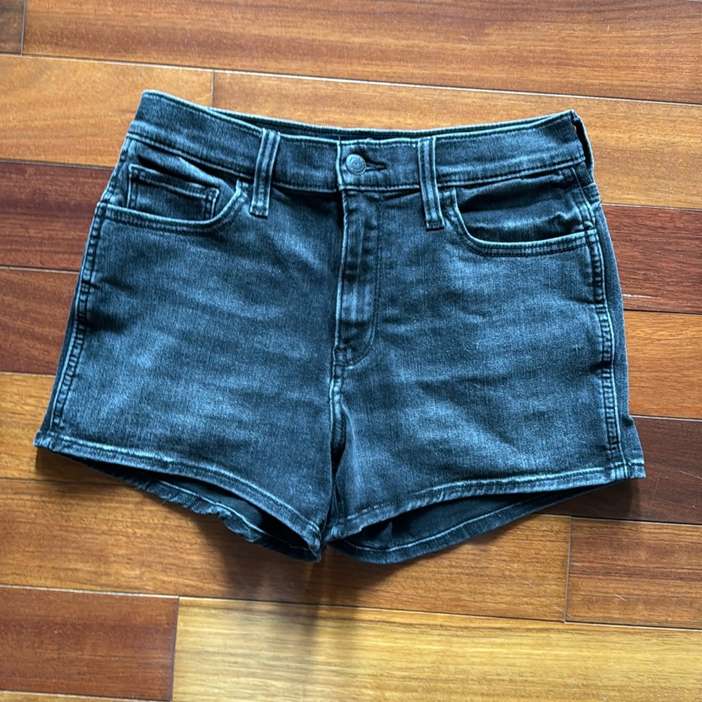 Hollister Black Jean Shorts